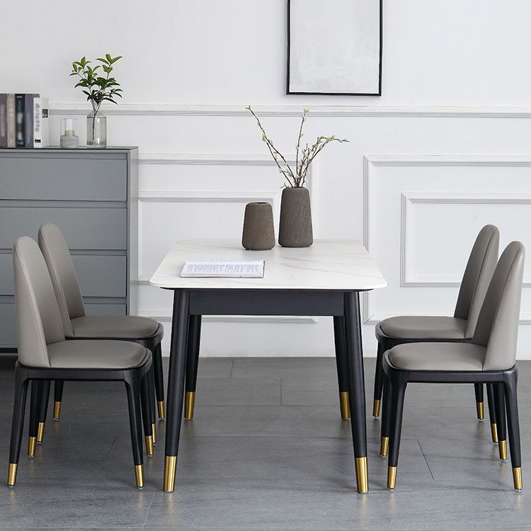 Modern 1/2/5/7 Pieces Dinette Set Rectangle Dining Table Set Clearhalo 'Dining Room Sets' 'Dining Tables & Seating' 'dining_room_set' 'furn' 'furn_dining_room_set' 'Furniture' 'furniture_dining_room_set' 'Kitchen & Dining Furniture' 'kitchen&dining_furn' 'kitchen' 1200x1200_95a60af2-7929-4d03-9941-3de4da6a06e7