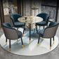 Traditional Luxury Dining Table Round Sintered Stone Table with Black Frame Clearhalo ' dining_table' 'Dining Tables & Seating' 'Dining Tables' 'furn' 'furn_dining_table' 'Furniture' 'furniture_dining_table' 'Kitchen & Dining Furniture' 'kitchen&dining_furn' 'kitchen' 'kitchen_dining_table' 1200x1200_95a781b6-afa2-4a97-8c99-23f11f8939dc