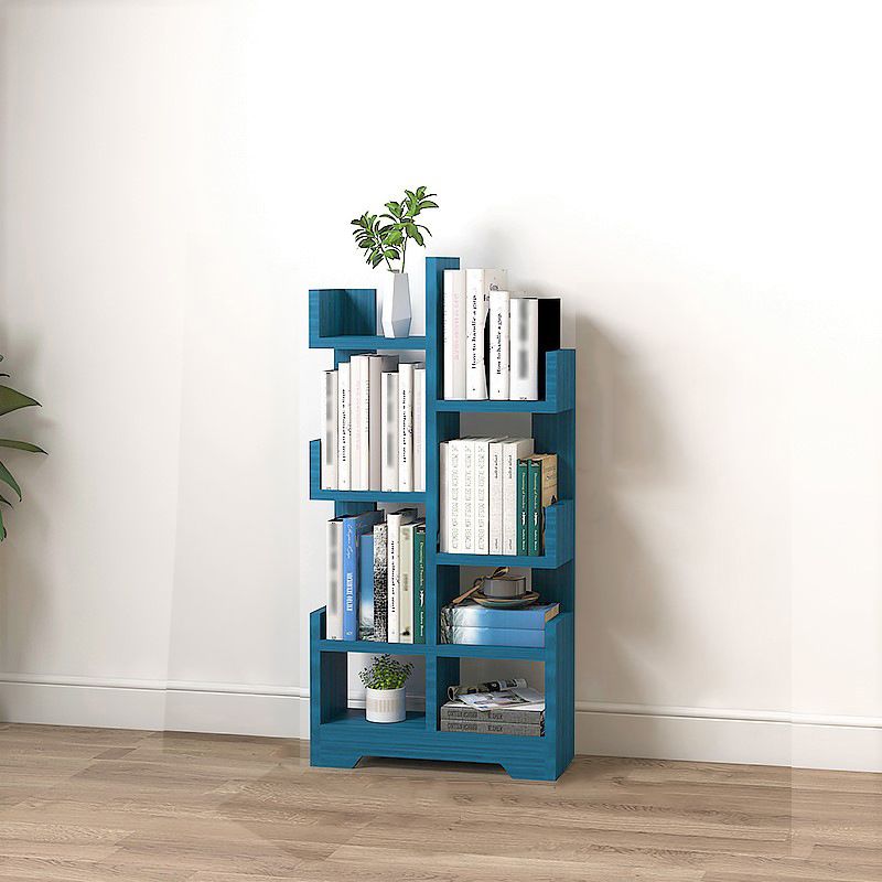 Scandinavian Manufactured Wood Geometric Bookshelf Vertical Open Bookshelf Clearhalo 'Bookcases' 'Furniture' 'furniture_bookcases' 'kitchen' 'kitchen_bookcases' 'Living Room Furniture' 'Office Furniture' 1200x1200_95a8c3dd-20e0-4ff8-a7c1-0a28f18468c8