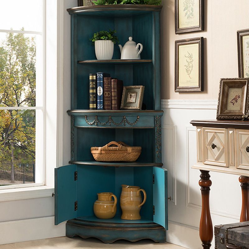 Triangular Wood Accent Cabinet Industrial 2 - Door Accent Cabinet Clearhalo 'Cabinets & Chests' 'cabinets_chests' 'furn' 'furn_cabinets_chests' 'Furniture' 'Living Room Furniture' 1200x1200_95ad99bd-e86f-40ba-ae54-165501c5b22f