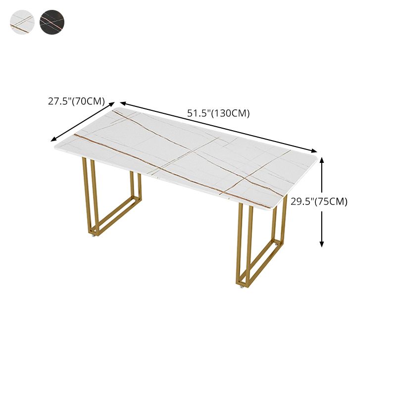 Sintered Stone Dining Table Traditional Luxury Sled Base Dining Table Clearhalo ' dining_table' 'Dining Tables & Seating' 'Dining Tables' 'furn' 'furn_dining_table' 'Furniture' 'furniture_dining_table' 'Kitchen & Dining Furniture' 'kitchen&dining_furn' 'kitchen' 'kitchen_dining_table' 1200x1200_95af7347-a2ca-47ef-bd3d-81aea5c2dc5d