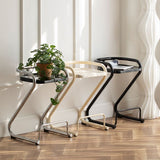 Contemporary Low Back 27-inch Armless Bar Stool with Metal Base