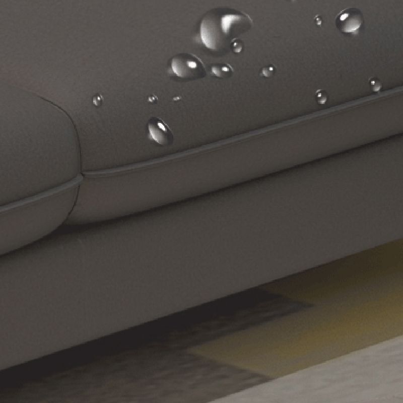 Stain-Resistant Pillowed Back Cushions Sectional Square Arm Sofa with Ottoman Included Clearhalo 'furn' 'furn_sectionals' 'Furniture' 'furniture_sectionals' 'Living Room Furniture' 'Sectionals' 1200x1200_95b48ecd-ed3a-4031-977f-6bd93c21cd8f