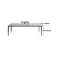 Rectangle Shape Dining Table Industrial Sintered Stone Table with 4 Legs Clearhalo ' dining_table' 'Dining Tables & Seating' 'Dining Tables' 'Furniture' 'furniture_dining_table' 'Kitchen & Dining Furniture' 'kitchen&dining_furn' 'kitchen' 'kitchen_dining_table' 1200x1200_95b5ce93-20e0-43f4-b3a1-fef5fcf8e033