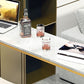 Glam Rectangle Pub Set 1/4 Pieces Counter Table with Upholstered Stools Clearhalo 'Bar Furniture' 'furn' 'furn_home_bar_bar_sets' 'Furniture' 'Home Bars & Bar Sets' 'home_bar_bar_sets' 'Kitchen & Dining Furniture' 1200x1200_95b668b0-10b5-4311-925b-fb9876f0f819
