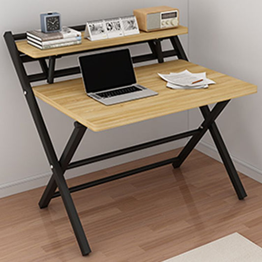Bureau à domicile pliant contemporain RecTangular Steel Base Writing Desk