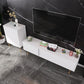 Glam TV Media Stand 16" W Enclosed Storage TV Stand Console with Cabinet Clearhalo 'furn' 'furn_tv_stands_entertainment_centers' 'Furniture' 'Living Room Furniture' 'TV Stands & Entertainment Centers' 'TV Stands & Media Storage Furniture' 'tv_stands_entertainment_centers' 1200x1200_95b726c7-5337-478a-a99d-341f0603fdaa