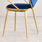 Glam Velvet Dining Room Chairs Metal Arm Dining Chair for Restaurant Use Clearhalo ' kitchen&dining_furn' 'Dining Chairs' 'Dining Tables & Seating' 'dining_chair' 'furn' 'furn_dining_chair' 'Furniture' 'furniture_dining_chair' 'Kitchen & Dining Furniture' 'kitchen' 1200x1200_95bbea5f-e7da-4974-92d0-41b930482df1