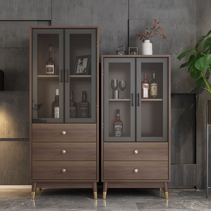 Armadio in stile glam Armadio artificiale Sideboard cucina in legno per sala da pranzo