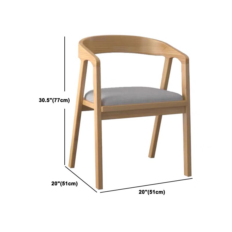 Modern 1/2/9 Pieces Rectangle Dining Set Solid Wood Top Dining Table with Chairs