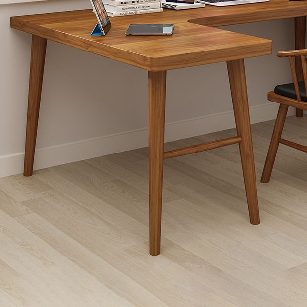 Contemporary Pine Office Desk L-Shape Writing Desk for Bedroom Clearhalo 'furn' 'furn_office_desk' 'Furniture' 'Office Desks' 'Office Furniture' 'office_desk' 1200x1200_95c24439-c4ba-4d74-b929-54c94e0918e7