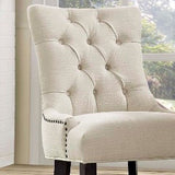 Traditional Upholstered Home Side Chair Parsons Matte Finish Dining Chair with Black Legs Clearhalo ' kitchen&dining_furn' 'Dining Chairs' 'Dining Tables & Seating' 'dining_chair' 'furn' 'furn_dining_chair' 'Furniture' 'furniture_dining_chair' 'Kitchen & Dining Furniture' 'kitchen' 1200x1200_95c5f032-2f3f-47e0-97d8-44e3587a70f6