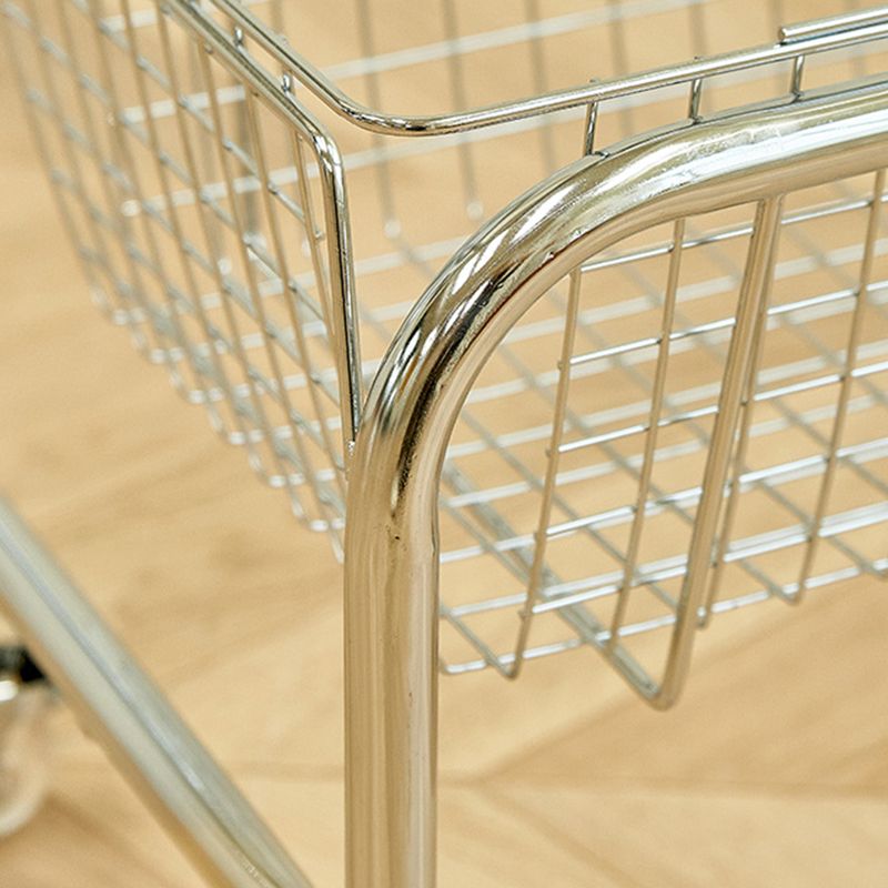 Mesa de extremo lateral móvil en metal con ruedas 4 patas mesa de base base