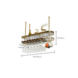 Hanging Wine Rack Holder Modern Stainless Steel Wine Rack in Gold Clearhalo 'furn' 'furn_wine_racks' 'Furniture' 'Kitchen & Dining Furniture' 'Wine Racks' 'wine_racks' 1200x1200_95cd44fd-f90e-4789-95fd-a6587186115c