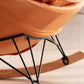 Chaise de rocker de style simple chaise paresseuse minimaliste moderne pour chambre à coucher