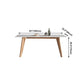 Rectangle Contemporary Dining Room Table White Sintered Stone Table with Ash Solid Wood Base Clearhalo ' dining_table' 'Dining Tables & Seating' 'Dining Tables' 'furn' 'furn_dining_table' 'Furniture' 'furniture_dining_table' 'Kitchen & Dining Furniture' 'kitchen&dining_furn' 'kitchen' 'kitchen_dining_table' 1200x1200_95ce46d0-4ec3-4afc-a10b-e8f4f3146dce