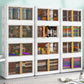Contemporary Hinged Wardrobe Armoire Plastic Wardrobe Closet