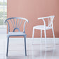Modern Indoor-Outdoor Plastic Side Chair Armless Wishbone Stackable Chair Clearhalo ' kitchen&dining_furn' 'Dining Chairs' 'Dining Tables & Seating' 'dining_chair' 'furn' 'furn_dining_chair' 'Furniture' 'furniture_dining_chair' 'Kitchen & Dining Furniture' 'kitchen' 1200x1200_95d458de-87b8-4139-b7bd-14899d985151
