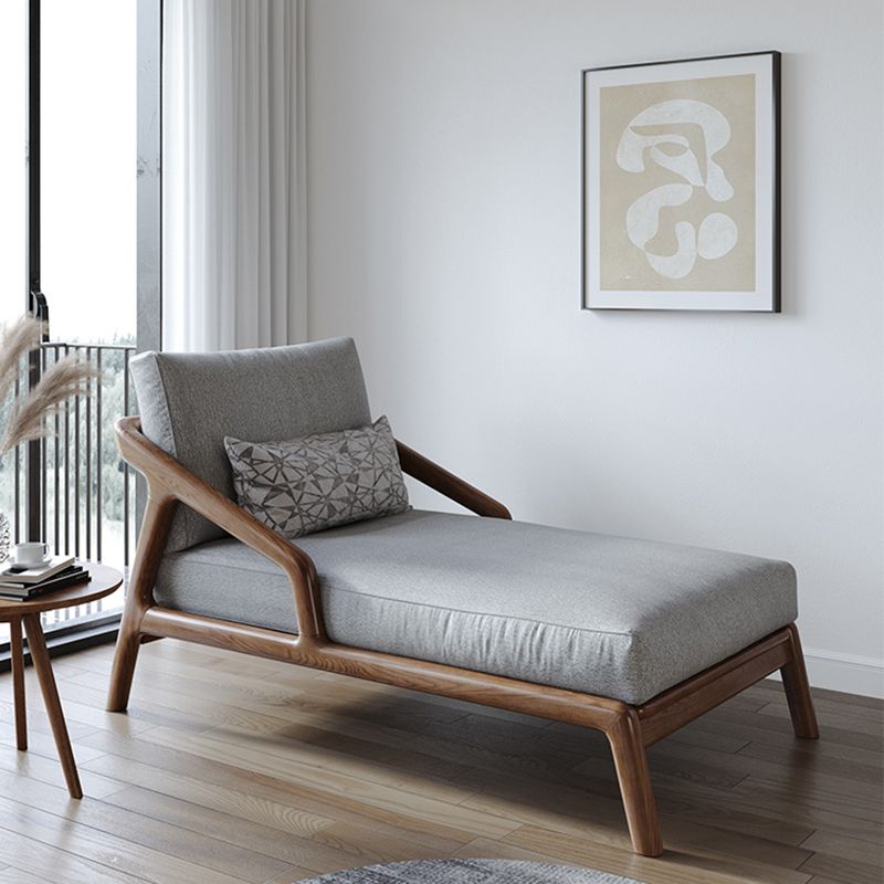 Scandinavian Upholstered Chaise Lounge Couch Wood Chaise Lounge Chair Clearhalo 'Chairs & Seating' 'Chaise Lounge' 'chaise_lounge' 'furn' 'furn_chaise_lounge' 'Furniture' 'Living Room Furniture' 1200x1200_95d76999-1cc5-4864-b573-05d001018c91