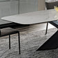 Sintered Stone Top Table for Restaurant Industrial Dining Table with Black Pedestal Base Clearhalo ' dining_table' 'Dining Tables & Seating' 'Dining Tables' 'furn' 'furn_dining_table' 'Furniture' 'furniture_dining_table' 'Kitchen & Dining Furniture' 'kitchen&dining_furn' 'kitchen' 'kitchen_dining_table' 1200x1200_95daffaa-6eda-479a-a821-113f6095a31a