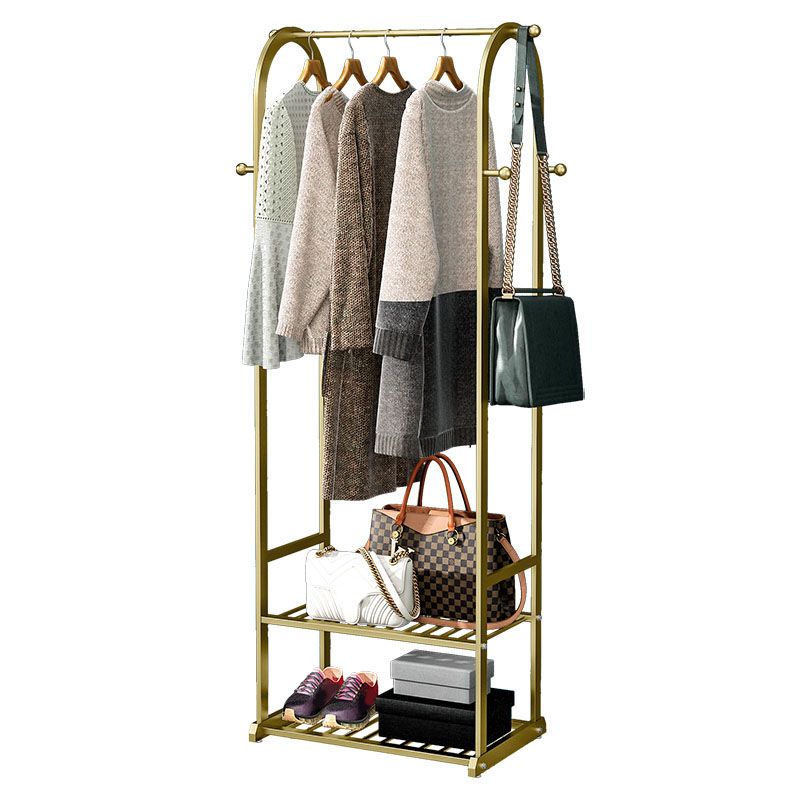 Modern Coat Hanger Storage Shelves Hall Tree Entry Hall Tree with Hooks Clearhalo 'Entry & Mudroom Furniture' 'furn' 'furn_hall_tree_coat_racks' 'Furniture' 'Hall Trees & Coat Racks' 'hall_tree_coat_racks' 1200x1200_95e02b71-d88b-40ca-a615-de479708769c