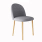 Home Contemporary Side Chair Parsons Back Metal Dining Room Chair for Home Use Clearhalo ' kitchen&dining_furn' 'Dining Chairs' 'Dining Tables & Seating' 'dining_chair' 'furn' 'furn_dining_chair' 'Furniture' 'furniture_dining_chair' 'Kitchen & Dining Furniture' 'kitchen' 1200x1200_95e27336-ee7f-41f7-93aa-1f065e271704