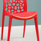 Scandinavian Plastic Side Chair Open Back Kitchen Dining Room Chair Clearhalo 'Dining Chairs' 'Dining Tables & Seating' 'dining_chair' 'Furniture' 'furniture_dining_chair' 'Kitchen & Dining Furniture' 1200x1200_95e73cfa-5aca-4119-b9f0-5ca608736a52