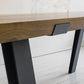 Rectangle 4 Legs Industrial Table Wood Color Fixed Table of Solid Wood Clearhalo ' dining_table' 'Dining Tables & Seating' 'Dining Tables' 'furn' 'furn_dining_table' 'Furniture' 'furniture_dining_table' 'Kitchen & Dining Furniture' 'kitchen&dining_furn' 'kitchen' 'kitchen_dining_table' 1200x1200_95e75de3-4b6e-451b-81cc-a4f08e69f54b