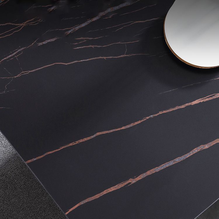 Rectangle Dining Site Table Stone Contemporary Dining Table with 4-foot Clearhalo ' dining_table' 'Dining Tables & Seating' 'Dining Tables' 'Furniture' 'furniture_dining_table' 'Kitchen & Dining Furniture' 'kitchen&dining_furn' 'kitchen' 'kitchen_dining_table' 1200x1200_95ea0dd2-992b-49b8-b756-253f471bf011