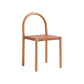 Modern Style Leather Side Chair Open Back Dining Chair for Home