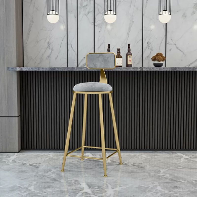 Industrial Armless Dining Stools Round Bar Stools with Metal Base Clearhalo 'Bar Furniture' 'Bar Stools' 'bar_stools' 'furn' 'furn_bar_stools' 'Furniture' 'Kitchen & Dining Furniture' 1200x1200_95f16b1c-ec8a-43f3-b8b1-028f1525b3f4