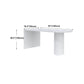 Industrial Style White Bar Table Wood Specialty Top Bistro Table for Living Room Clearhalo 'Bar Furniture' 'Bar Tables' 'bar_tables' 'furn' 'furn_bar_tables' 'Furniture' 'furniture_bar_tables' 'Kitchen & Dining Furniture' 1200x1200_95f1be66-789c-48d2-a1c0-b0cd5c7f5838