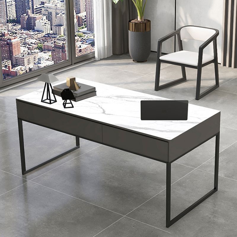 Industrial 30,71 pouces de bureau de bureau Base de traîne