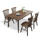 Dining Room Solid Wood Set Contemporary with Rectangle Table Dining Set with 4 Legs Base Clearhalo 'Dining Room Sets' 'Dining Tables & Seating' 'dining_room_set' 'furn' 'furn_dining_room_set' 'Furniture' 'furniture_dining_room_set' 'Kitchen & Dining Furniture' 'kitchen&dining_furn' 'kitchen' 1200x1200_95f4eee0-f242-4cc8-af3d-d02e5fe8dd64
