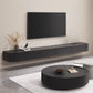 Modern Wall-mounted TV Media Stand 16" W Wood Black TV Stand with Drawers Clearhalo 'furn' 'furn_tv_stands_entertainment_centers' 'Furniture' 'Living Room Furniture' 'TV Stands & Entertainment Centers' 'TV Stands & Media Storage Furniture' 'tv_stands_entertainment_centers' 1200x1200_95f74303-5a34-4aaf-96ab-b854d4ec9c34
