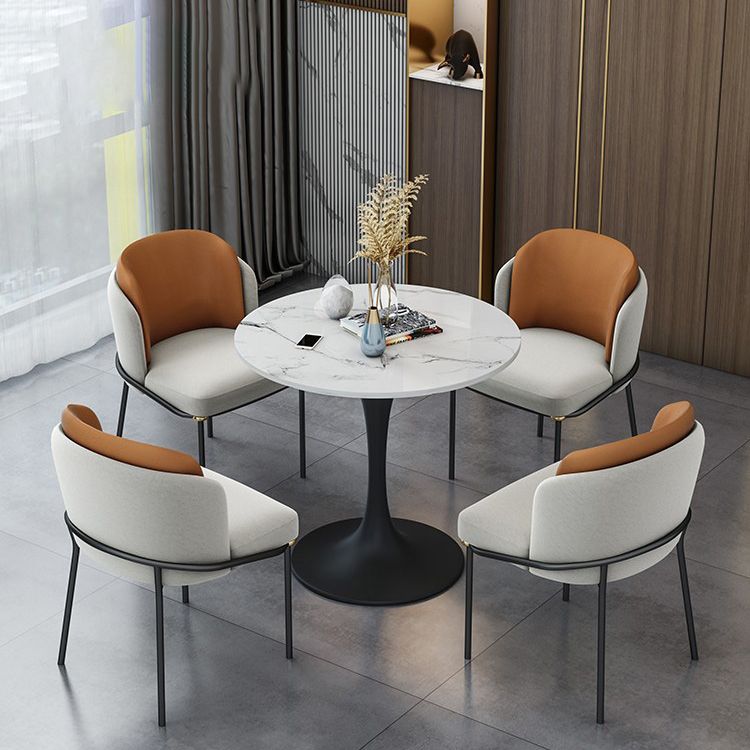 Modern 1/2/5 Pieces Sintered Stone Dining Set Dining Furniture Set /Separate Items Clearhalo 'Dining Room Sets' 'Dining Tables & Seating' 'dining_room_set' 'furn' 'furn_dining_room_set' 'Furniture' 'furniture_dining_room_set' 'Kitchen & Dining Furniture' 'kitchen&dining_furn' 'kitchen' 1200x1200_95fb70b6-10f9-4dc6-9e81-b792e50f3bef