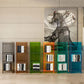 Acrylic Vertical Standard Bookshelf Scandinavian Closed Back Bookshelf Clearhalo 'Bookcases' 'furn' 'furn_bookcases' 'Furniture' 'furniture_bookcases' 'Office Furniture' 1200x1200_95fdf70e-276e-4e0d-b71d-d7ecd7c9fee4