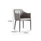 Modern Style Sintered Stone Dining Table Set Rectangle 1/2/5 Pieces Dining Set