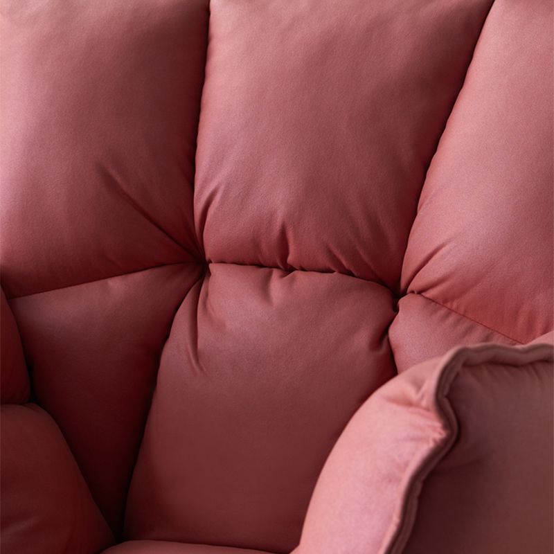 Scandinavian ArmChair 28.3"Wide Faux Leather Accent Chair with Flared Arms Clearhalo 'Accent Chairs' 'accent_chairs' 'Chairs & Seating' 'furn' 'furn_accent_chairs' 'Furniture' 'furniture_accent_chairs' 'Living Room Furniture' 1200x1200_95feffe4-aa17-4ff6-8f73-5e1efe8d85ac