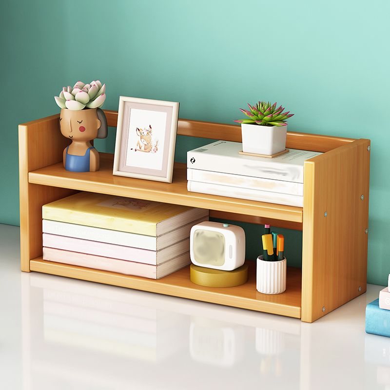 Bamboo Vertical Bookshelf Contemporary Open Back Bookcase with Shelves Clearhalo 'Bookcases' 'furn' 'furn_bookcases' 'Furniture' 'Office Furniture' 1200x1200_9602a835-9389-4f6e-89c2-40a5680f47bf