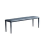 Solid Color Dining Bench, 18"H Upholstered Bench with 4 Metal Legs Clearhalo 'Benches' 'Chairs & Seating' 'furn' 'furn_benches' 'Furniture' 'Living Room Furniture' 1200x1200_9603a067-cdf7-4214-8e5e-55a6f711e64b
