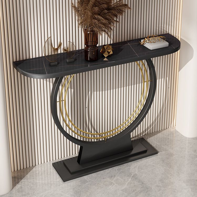 Tabla de consola contemporánea Table de sofá de consola de acabado antiguo