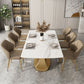 Luxury 1/2/5/6/7 Pieces Dining Set Sintered Stone Dining Table Set with Leather Chairs Clearhalo 'Dining Room Sets' 'Dining Tables & Seating' 'dining_room_set' 'furn' 'furn_dining_room_set' 'Furniture' 'furniture_dining_room_set' 'Kitchen & Dining Furniture' 'kitchen&dining_furn' 'kitchen' 1200x1200_9605c33b-5d7e-489f-98e9-334ab880a5d4