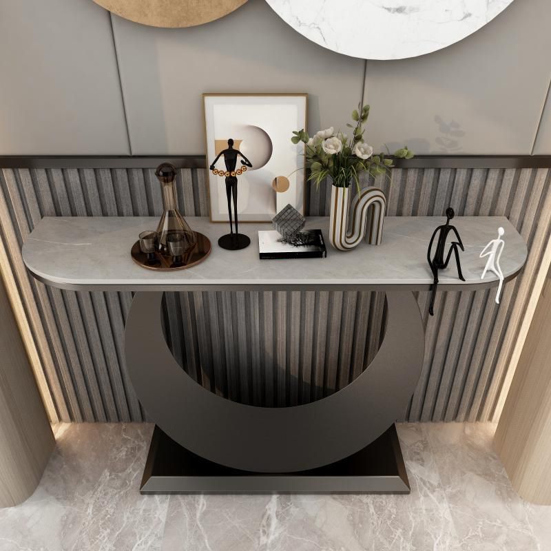 11,8 "W tavolo da console contemporanea tavolo da estremità resistente ai graffi