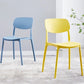 Contemporary Style Dining Chair Plastic Kitchen Dining Armless Single Chair Clearhalo ' kitchen&dining_furn' 'Dining Chairs' 'Dining Tables & Seating' 'dining_chair' 'furn' 'furn_dining_chair' 'Furniture' 'furniture_dining_chair' 'Kitchen & Dining Furniture' 'kitchen' 1200x1200_960d9922-7dde-4493-96e8-6a5f6c697893