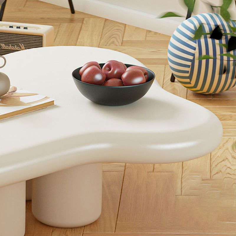 Scandinavian Wooden Coffee Cocktail Table Free form 3 Legs Coffee Cocktail Table Clearhalo 'Coffee & Accent Tables' 'Coffee Tables' 'coffee_tables' 'furn' 'furn_coffee_tables' 'Furniture' 'Living Room Furniture' 1200x1200_960dcb54-c39b-4084-9d9f-4fbf0db6dcb3