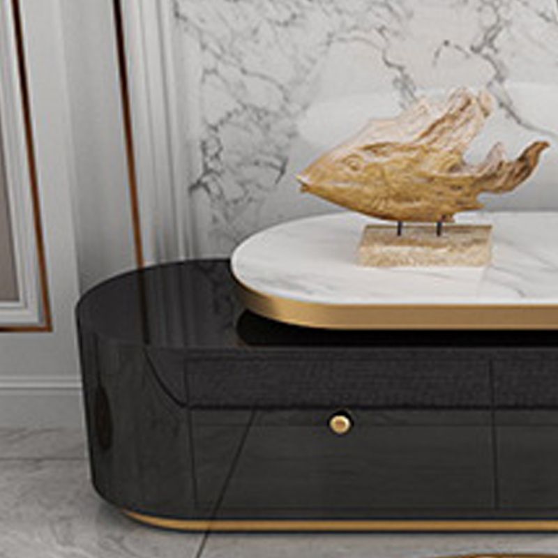 Glam TV Media Stand Enclosed Storage TV Stand Console with Drawers Clearhalo 'furn' 'furn_tv_stands_entertainment_centers' 'Furniture' 'Living Room Furniture' 'TV Stands & Entertainment Centers' 'TV Stands & Media Storage Furniture' 'tv_stands_entertainment_centers' 1200x1200_960e1dfd-c800-48c7-bd83-eb65b1e45c19