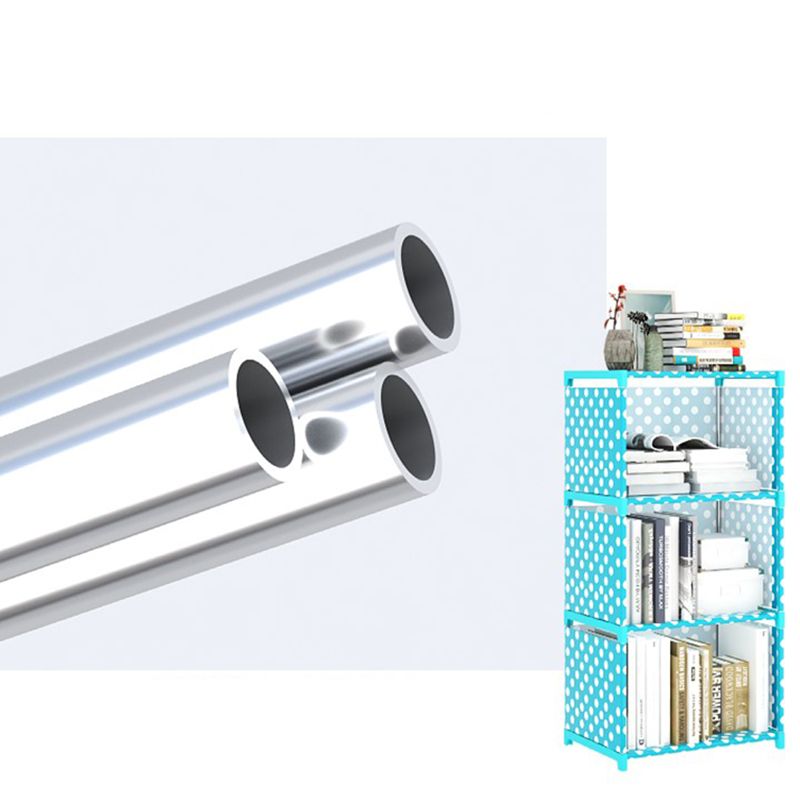 Moderne Stoffe Bücherregal, geometrisches Bücherregal für Wohnzimmer