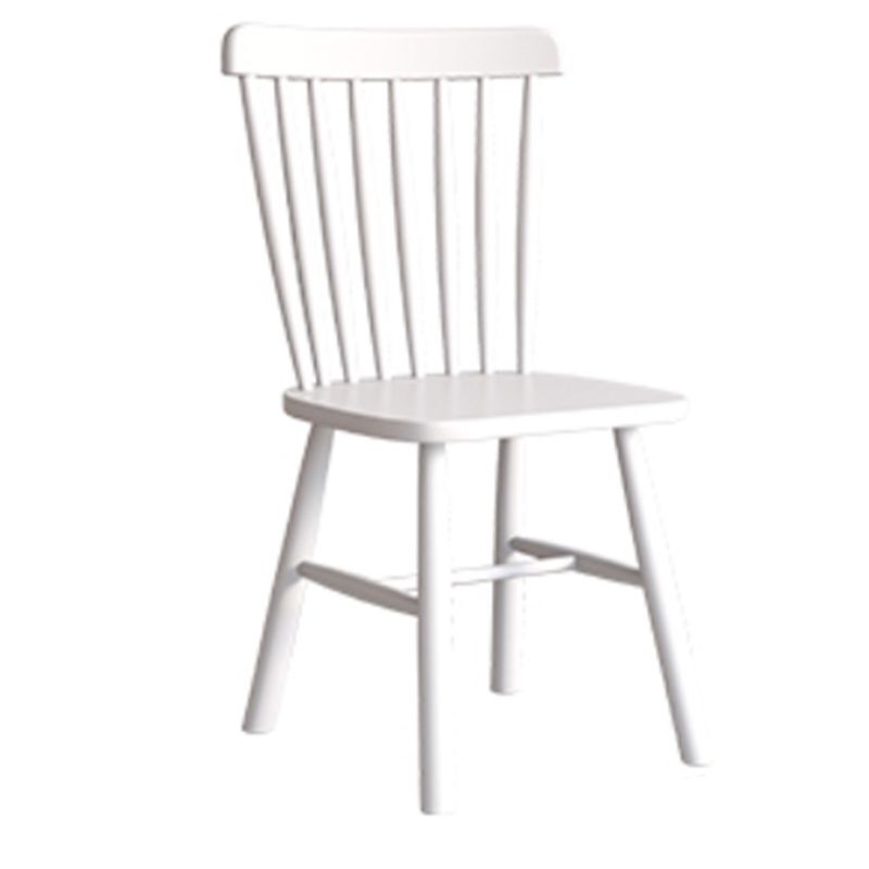 Set da tavolo da pranzo bianco 1/5/7 PC Tavolo da pranzo in legno massiccio in legno