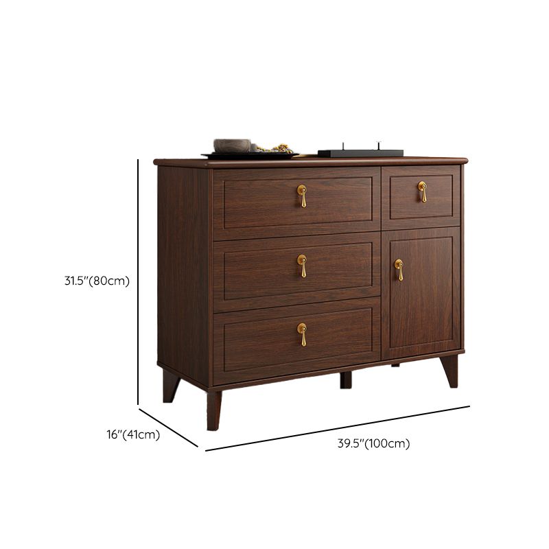 Contemporary Glam Storage Chest Dresser Wooden Chest with Drawers Clearhalo 'Bedroom Furniture' 'Dressers & Chests' 'dressers_chests' 'furn' 'furn_dressers_chests' 'Furniture' 1200x1200_961201b7-0a97-427b-b25d-c35863b7e1da